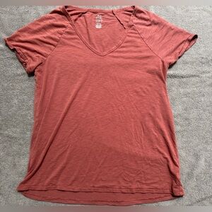 Aerie Real Soft V-Neck Top Women's Medium